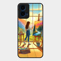 Canvas of Dreams Glass Case Cover For Motorola G45 5G