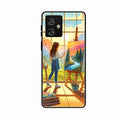 Canvas of Dreams Glass Case Cover For Motorola G54 5G