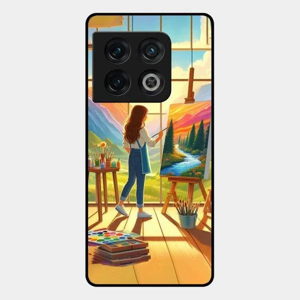 Canvas of Dreams Glass Case Cover For Oneplus 10 Pro 5G