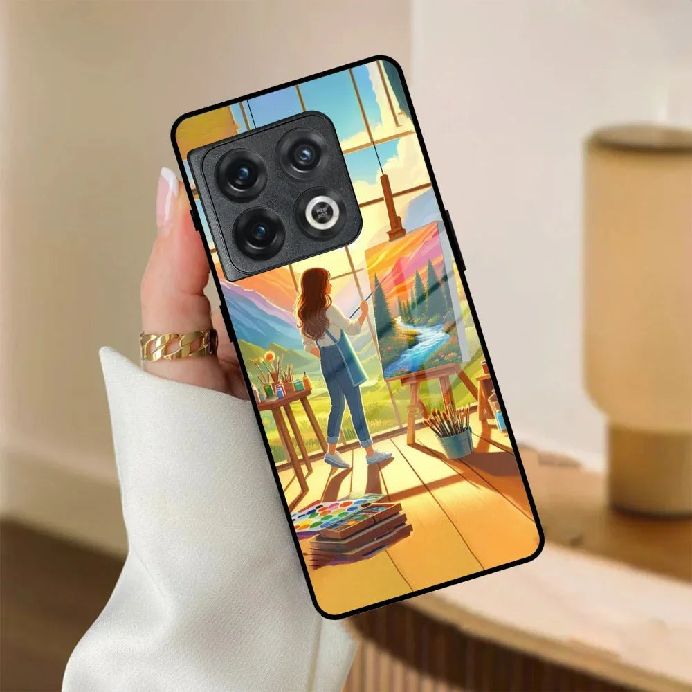 Canvas of Dreams Glass Case Cover For OnePlus - ShopOnCliQ