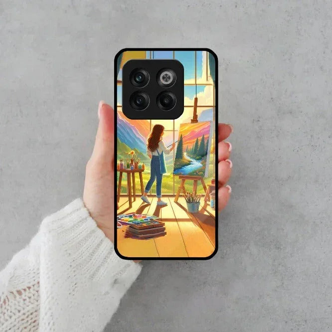 Canvas of Dreams Glass Case Cover For OnePlus - ShopOnCliQ