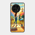Canvas of Dreams Glass Case Cover For Oneplus 13R 5G