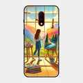 Canvas of Dreams Glass Case Cover For Oneplus 7