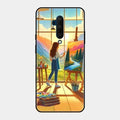 Canvas of Dreams Glass Case Cover For Oneplus 7T Pro