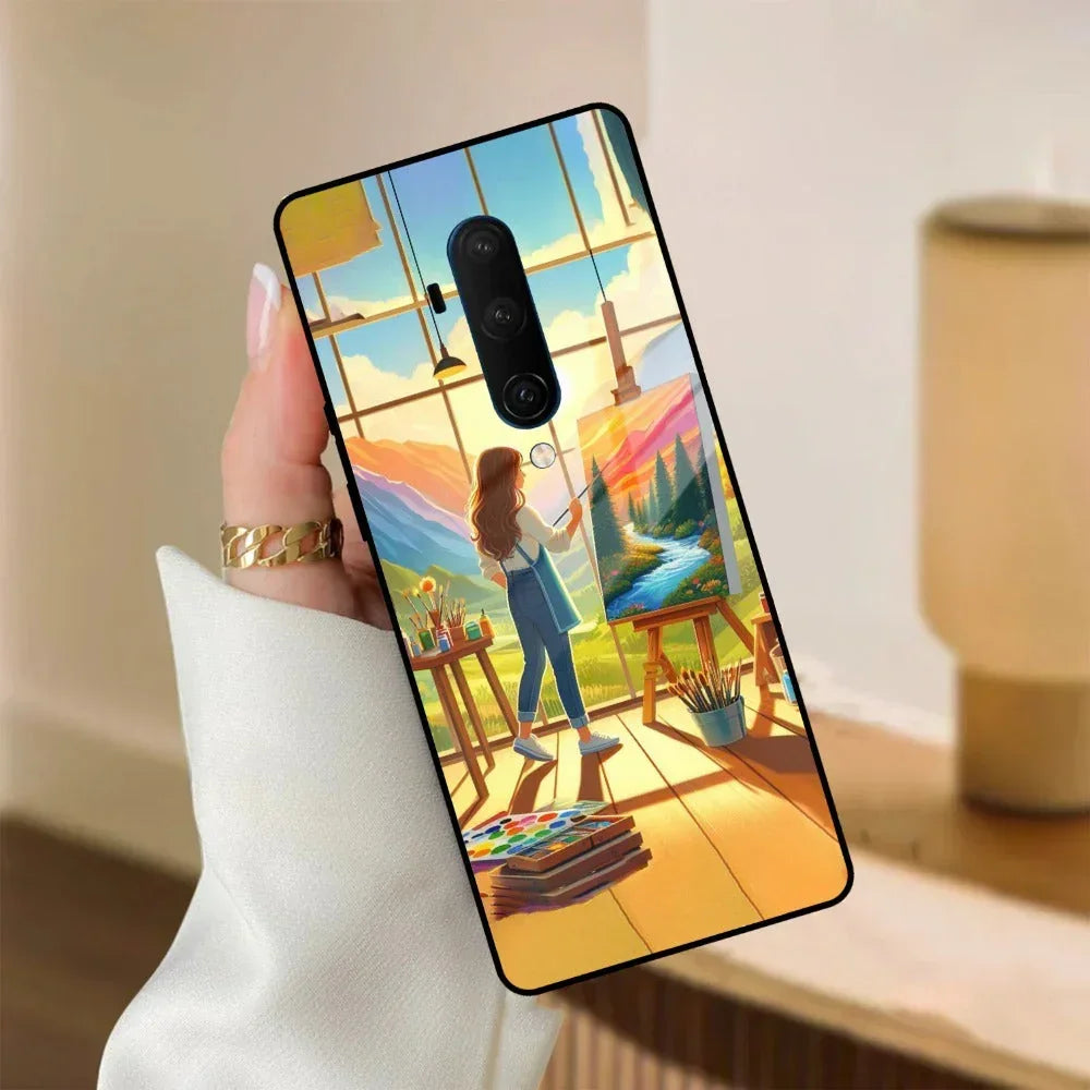 Canvas of Dreams Glass Case Cover For OnePlus - ShopOnCliQ
