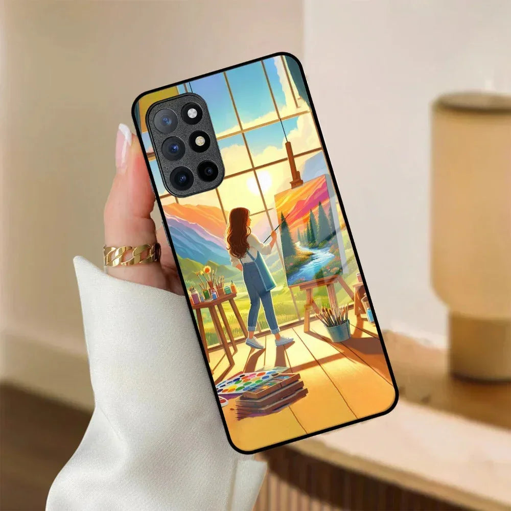Canvas of Dreams Glass Case Cover For OnePlus - ShopOnCliQ