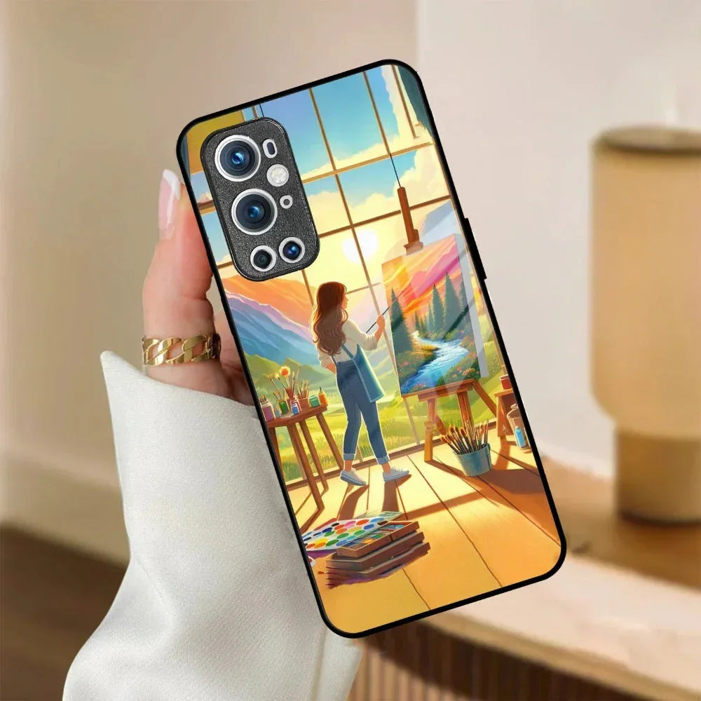 Canvas of Dreams Glass Case Cover For OnePlus - ShopOnCliQ