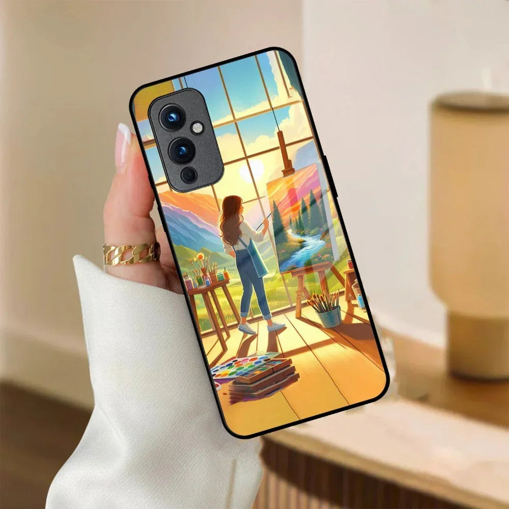 Canvas of Dreams Glass Case Cover For OnePlus - ShopOnCliQ