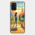Canvas of Dreams Glass Case Cover For Oneplus 9R 5G