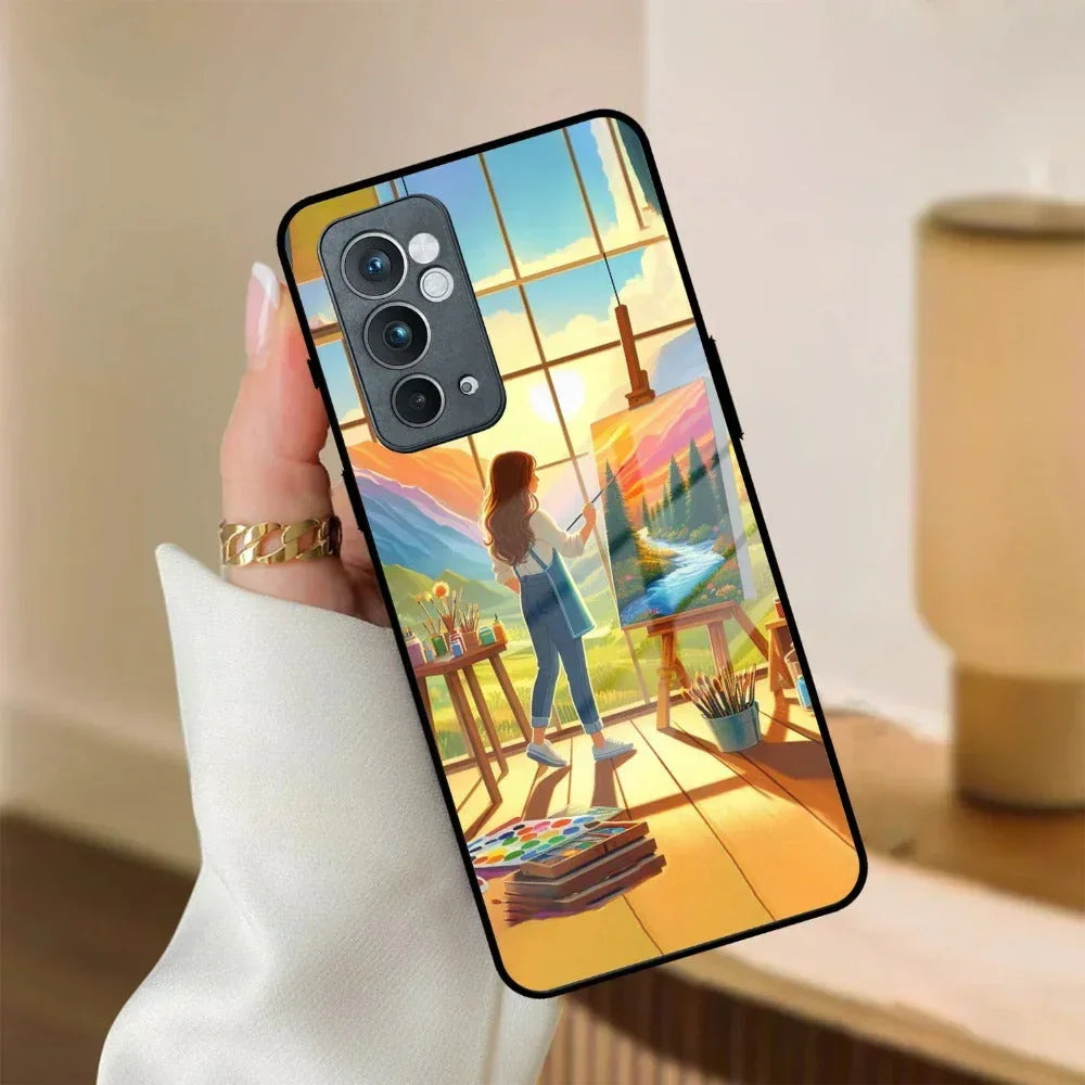 Canvas of Dreams Glass Case Cover For OnePlus - ShopOnCliQ