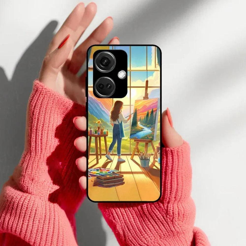 Canvas of Dreams Glass Case Cover For OnePlus - ShopOnCliQ