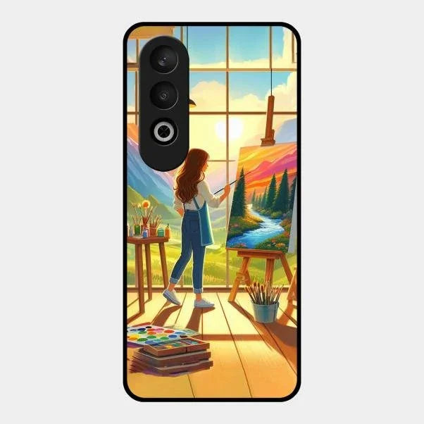 Canvas of Dreams Glass Case Cover For Oneplus Nord Ce 4 5G
