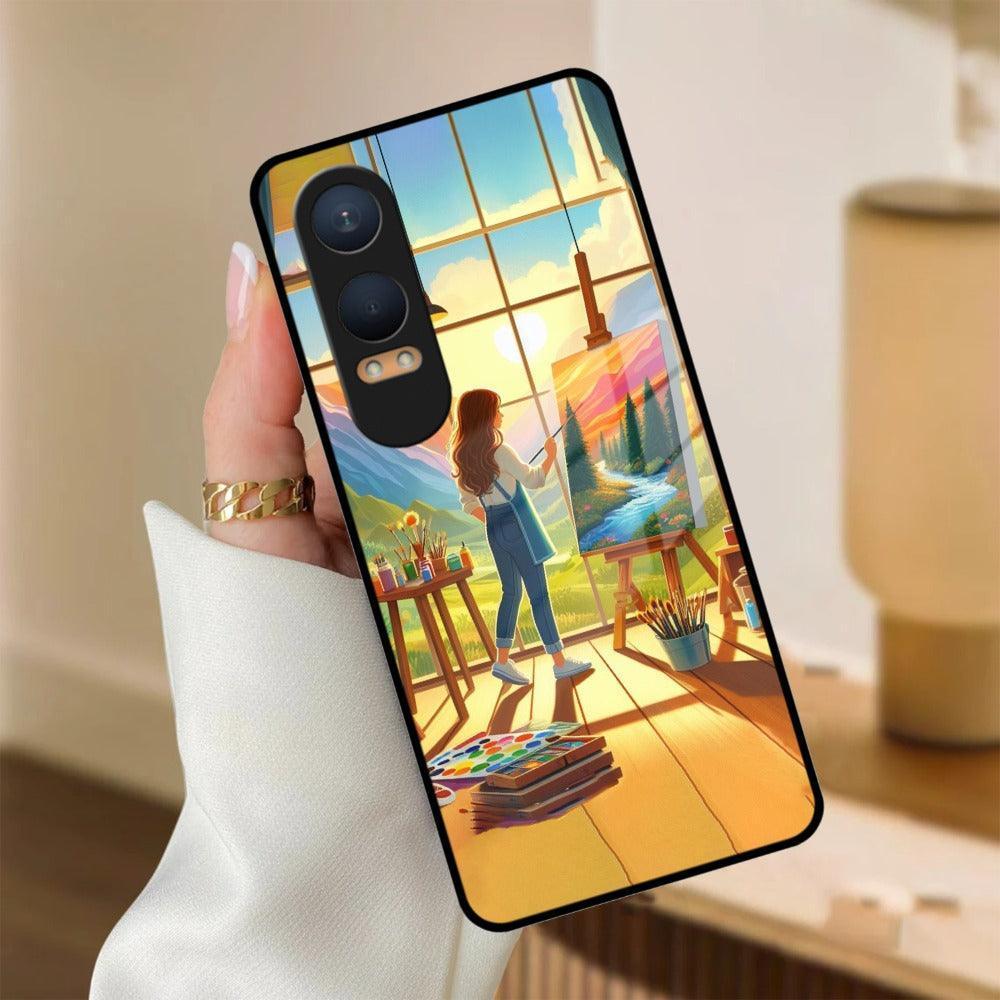 Canvas of Dreams Glass Case Cover For OnePlus - ShopOnCliQ