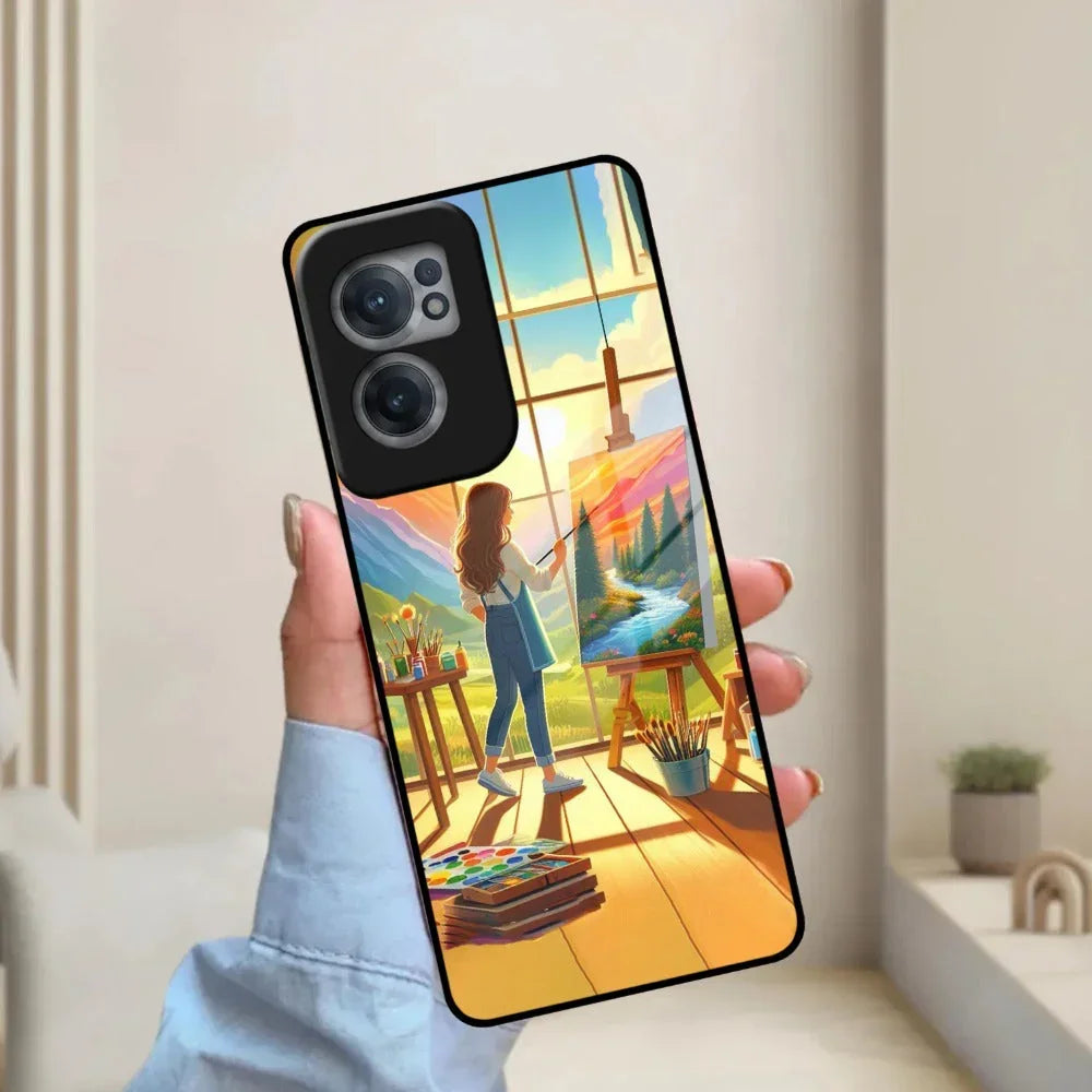 Canvas of Dreams Glass Case Cover For OnePlus - ShopOnCliQ