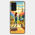 Canvas of Dreams Glass Case Cover For Oppo A55