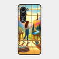 Canvas of Dreams Glass Case Cover For Oppo K13X 5G