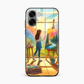 Canvas of Dreams Glass Case Cover For Oppo K14x 5G