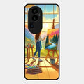 Canvas of Dreams Glass Case Cover For Oppo Reno 10 Pro Plus 5G