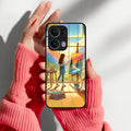Canvas of Dreams Glass Case Cover For Oppo - ShopOnCliQ