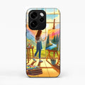 Canvas of Dreams Glass Case Cover For Oppo Reno 15C 5G