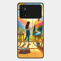 Canvas of Dreams Glass Case Cover For Poco X4 Pro 5G