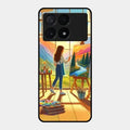 Canvas of Dreams Glass Case Cover For Poco X6 Pro 5G