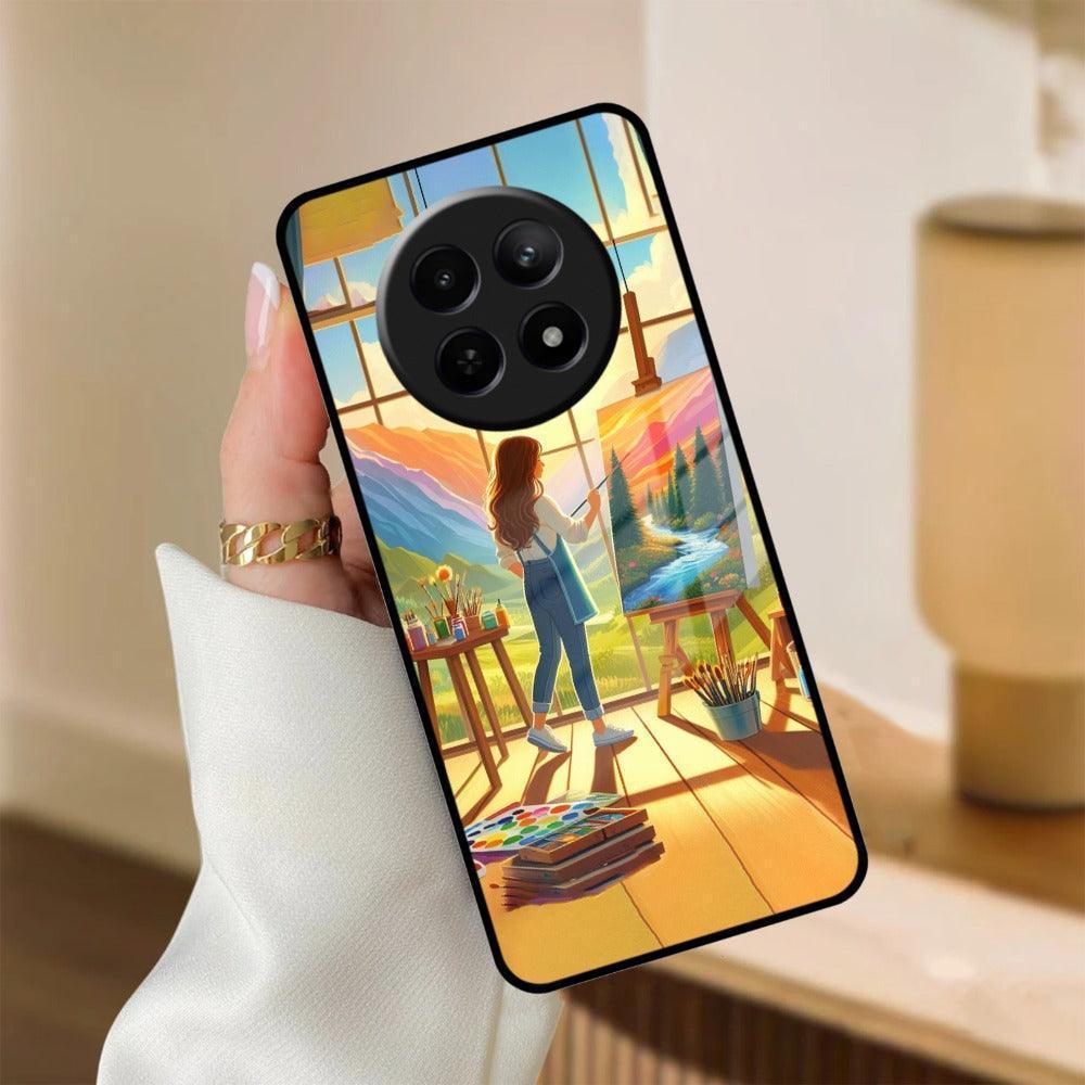 Canvas of Dreams Glass Case Cover For Realme/Narzo - ShopOnCliQ