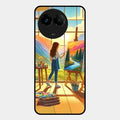 Canvas of Dreams Glass Case Cover For Realme C67 5G