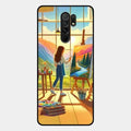 Canvas of Dreams Glass Case Cover For Redmi 9 Prime