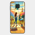 Canvas of Dreams Glass Case Cover For Redmi Note 10 Lite