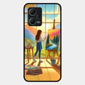 Canvas of Dreams Glass Case Cover For Redmi Note 12 5G