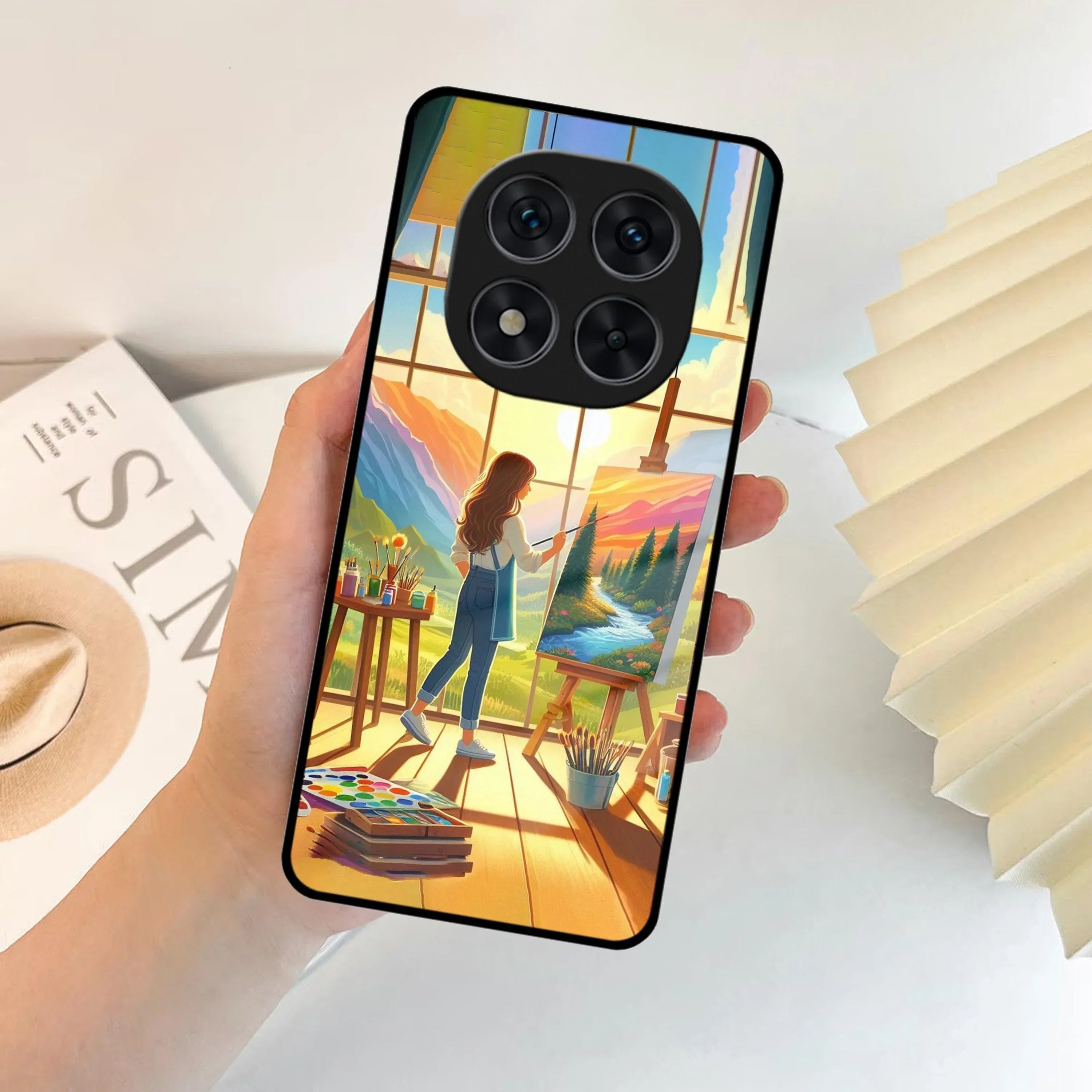 Raindrop Moments Glass Case Cover For Poco - ShopOnCliQ