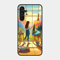 Canvas of Dreams Glass Case Cover For Samsung Galaxy A16 5G