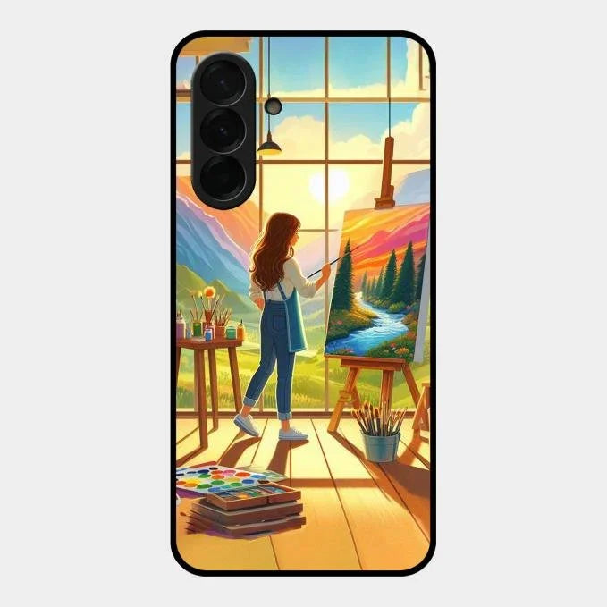 Canvas of Dreams Glass Case Cover For Samsung Galaxy A36 5G