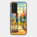 Canvas of Dreams Glass Case Cover For Samsung Galaxy A54 5G