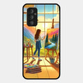 Canvas of Dreams Glass Case Cover For Samsung Galaxy F23 5G
