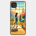 Canvas of Dreams Glass Case Cover For Samsung Galaxy F42 5G