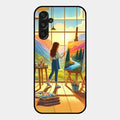 Canvas of Dreams Glass Case Cover For Samsung Galaxy M34 5G