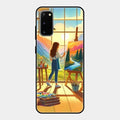 Canvas of Dreams Glass Case Cover For Samsung Galaxy S20