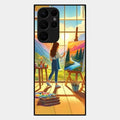 Canvas of Dreams Glass Case Cover For Samsung Galaxy S22 Ultra 5G