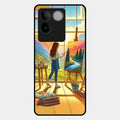 Canvas of Dreams Glass Case Cover For Vivo T2 Pro 5G