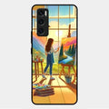 Canvas of Dreams Glass Case Cover For Vivo V20 Se
