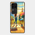 Canvas of Dreams Glass Case Cover For Vivo V30 Pro 5G