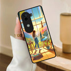 Canvas of Dreams Glass Case Cover For Vivo - ShopOnCliQ