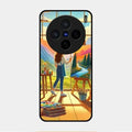 Canvas of Dreams Glass Case Cover For Vivo X200 5G