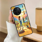 Canvas of Dreams Glass Case Cover For iQOO - ShopOnCliQ