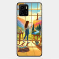 Canvas of Dreams Glass Case Cover For Vivo Y01