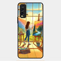 Canvas of Dreams Glass Case Cover For Vivo Y20T