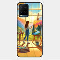 Canvas of Dreams Glass Case Cover For Vivo Y21A