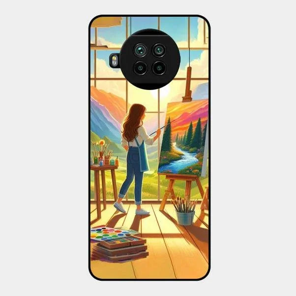 Canvas of Dreams Glass Case Cover For Xiaomi Mi 10I 5G